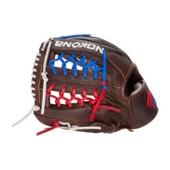 Best deal ❤️ Nokona X2 Elite 11.25" Youth Baseball Glove: X2-200POP RWB Blue, Brown, Red, White 🎉 -Deals glovegear Store 33bb 12 21 nokona x2 elite 11 25 youth baseball glove x2 200pop rwb 23501 4 l