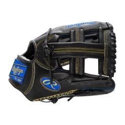 Outlet ✔️ Rawlings Pro Preferred 11.5" Baseball Glove: PROSNP4-20BR Black, Blue 😀 -Deals glovegear Store 34b8 12 21 rawlings pro preferred 11 5 baseball glove prosnp4 20br 34617 4 l