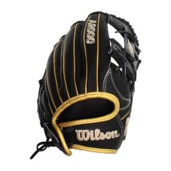 Budget 👍 Wilson A2000 H75 11.75" Fastpitch Softball Glove: WBW1002071175 Black, Gold 😍 -Deals glovegear Store 34be 09 20 wilson a2000 h75 11 75 fastpitch softball glove wbw1002071175 33629 7 l