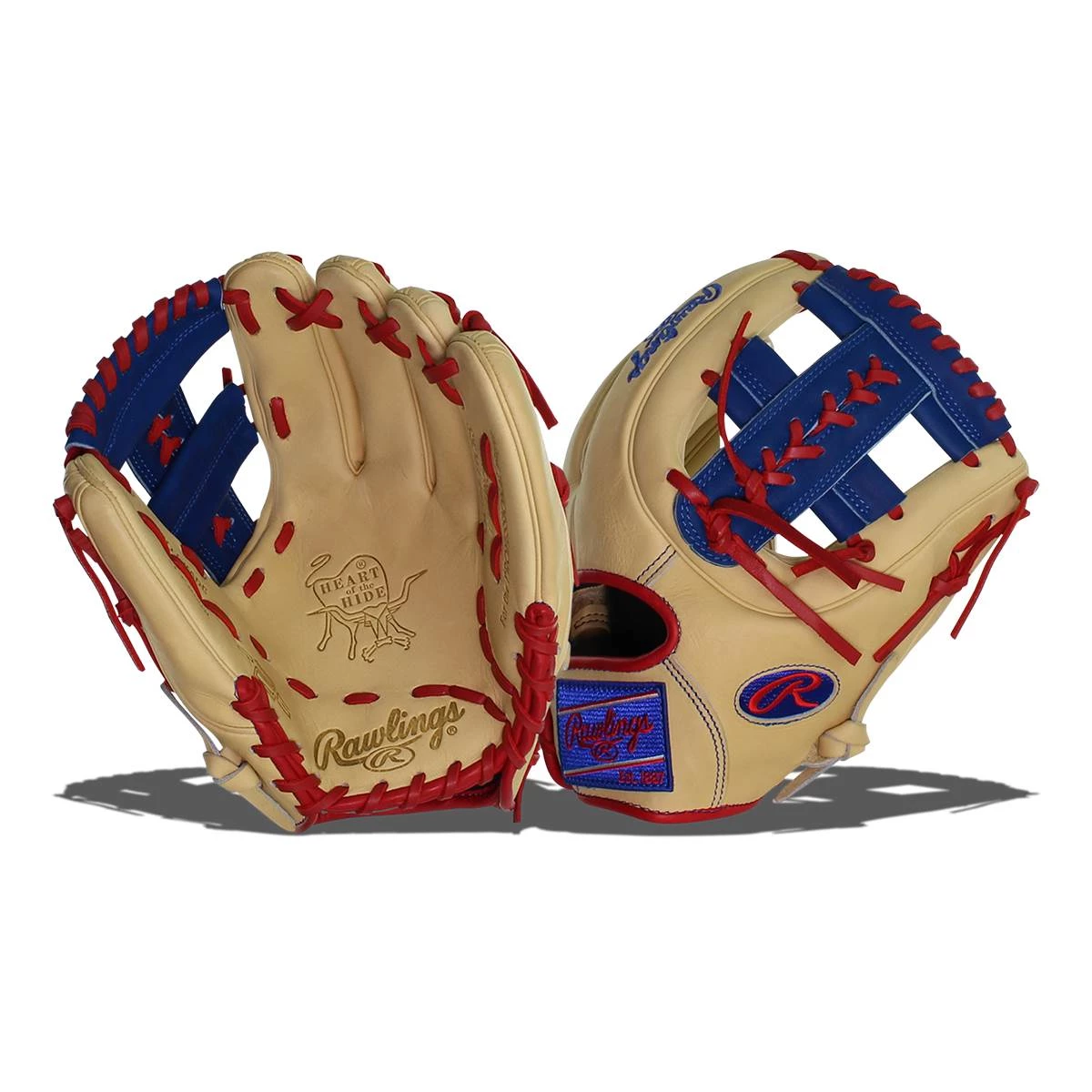 Promo 𧨠Rawlings Heart of the Hide R2G 11.5" Baseball Glove: PROR314-19CRS Blue, Tan π 1 Promo 𧨠Rawlings Heart of the Hide R2G 11.5" Baseball Glove: PROR314-19CRS Blue, Tan π
