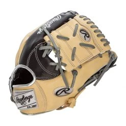 Best Pirce 💯 Rawlings Heart of the Hide 11.5" Baseball Glove: PRONP4-8BCSS Black, Silver, Tan 🛒 -Deals glovegear Store 35f3 12 21 rawlings heart of the hide 11 5 baseball glove pronp4 8bcss 34603 3 l