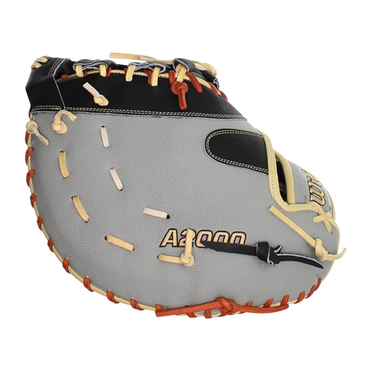 Promo π Wilson A2000 SuperSkin 1620 12.5" Baseball First Base Mitt: WBW100119125 Black, Grey β€οΈ 12 Promo π Wilson A2000 SuperSkin 1620 12.5" Baseball First Base Mitt: WBW100119125 Black, Grey β€οΈ - Image 12