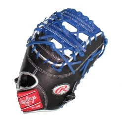 Hot Sale ❤️ Rawlings Pro Preferred 12.75" Anthony Rizzo First Base Mitt: PROSAR44B Black, Blue, Silver 🎉 -Deals glovegear Store 38b1 06 20 rawlings pro preferred 12 75 anthony rizzo first base mitt prosar44b 33257 10 l