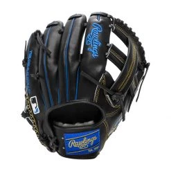 Outlet ✔️ Rawlings Pro Preferred 11.5" Baseball Glove: PROSNP4-20BR Black, Blue 😀 -Deals glovegear Store 3bd2 12 21 rawlings pro preferred 11 5 baseball glove prosnp4 20br 34617 7 l