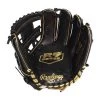 Deals 😀 Rawlings R9 11.5" Baseball Glove: R9314-2BG Black, Gold ✨