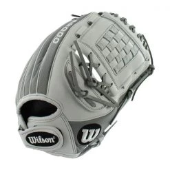 Brand new 🔥 Wilson A2000 SuperSkin 12" Fastpitch Softball Glove: WTA20RF19P12 Grey, White 🔥 -Deals glovegear Store 3d31 07 18 30516 2 m