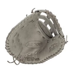 Best Pirce 😍 Wilson A2000 SuperSkin FP1B 12.50" Fastpitch Softball First Base Mitt: WBW100219125 Grey, White 👍 -Deals glovegear Store 3d44 10 21 wilson a2000 superskin fp1b 12 50 fastpitch softball first base mitt wbw100219125 33638 13 l
