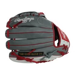 Buy 👏 Rawlings HOH Mark of a Pro 11.25" Baseball Glove: SPNP2-6GW Grey, Red ⌛ -Deals glovegear Store 3d77 10 20 rawlings hoh mark of a pro 11 25 baseball glove spnp2 6gw 33465 5 l