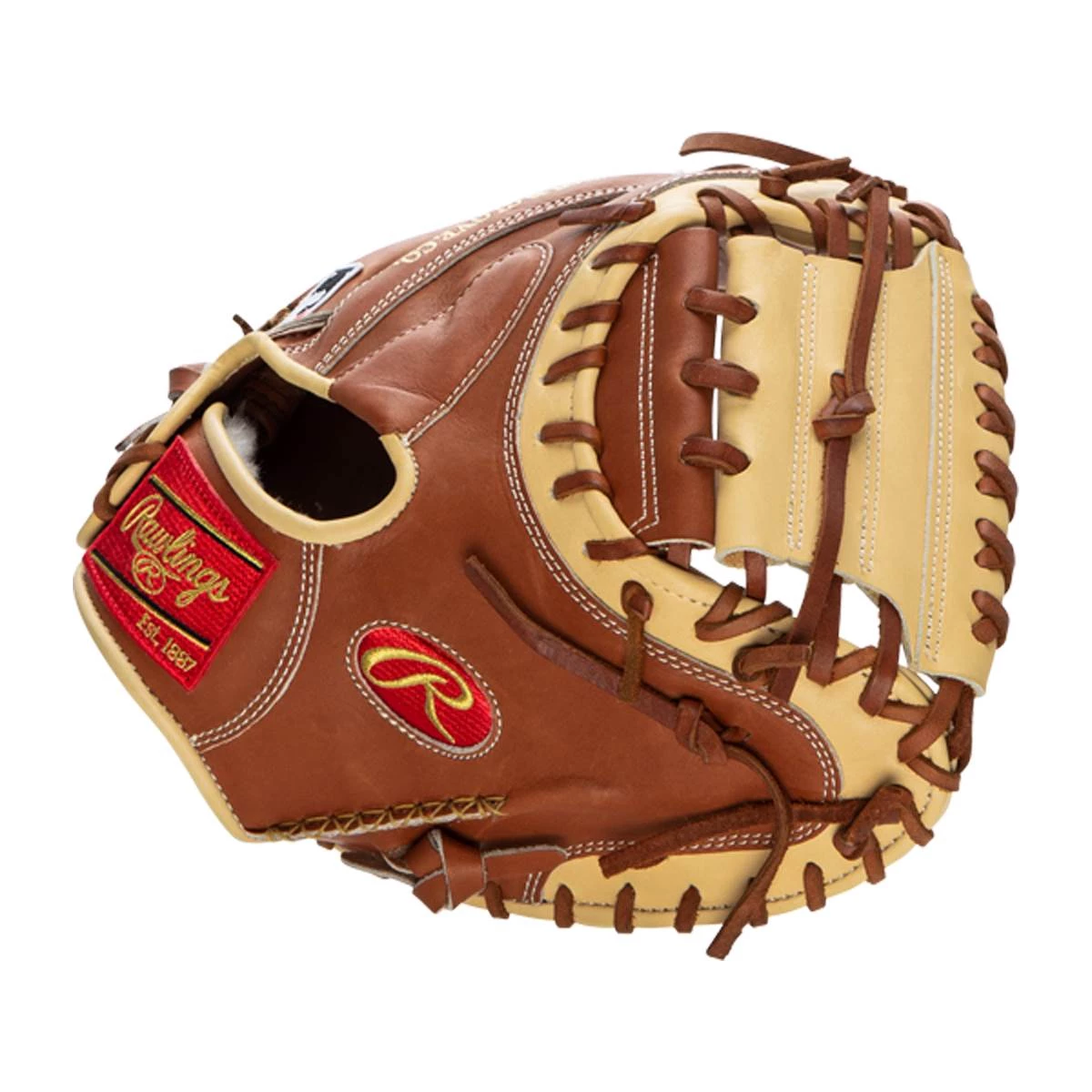 Budget ❤️ Rawlings Pro Preferred 33" Baseball Catcher's Mitt: PROSCM33BRC Brown, Tan ✨ 4 Budget ❤️ Rawlings Pro Preferred 33" Baseball Catcher's Mitt: PROSCM33BRC Brown, Tan ✨ - Image 4