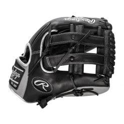 Flash Sale ⌛ Rawlings Encore 12.25" Baseball Glove: EC1225-6B Black, Grey, Silver 🎁 -Deals glovegear Store 3eb1 12 21 rawlings encore 12 25 baseball glove ec1225 6b 34591 8 l