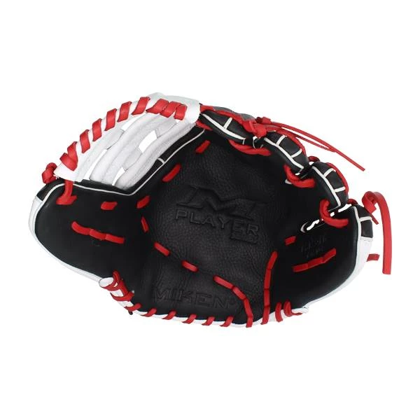 New 👍 Miken Player Series 13.5" Slow Pitch Softball Glove: PS135-PH Black, Red, White ⌛ 12 New 👍 Miken Player Series 13.5" Slow Pitch Softball Glove: PS135-PH Black, Red, White ⌛ - Image 12