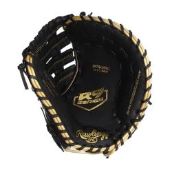 Wholesale 🧨 Rawlings R9 12.5" Baseball First Base Mitt: R9FM18BG Black, Gold 🎁 -Deals glovegear Store 4126 11 20 rawlings r9 12 5 baseball first base mitt r9fm18bg 33545 2 l