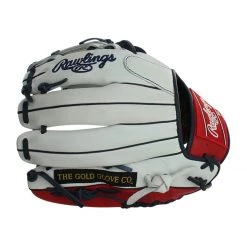 Buy 🛒 Rawlings HOH Mark of a Pro 11.5" Baseball Glove: SP204-2WS White, Red, Navy 🧨 -Deals glovegear Store 438a 10 20 rawlings hoh mark of a pro 11 5 baseball glove sp204 2ws 33457 5 l