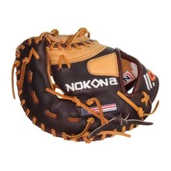 New ⭐ Nokona Alpha Select 10.5" Youth First Base Mitt: S-130C Brown 💯 -Deals glovegear Store 4654 08 20 nokona alpha select 10 5 youth first base mitt s 130c 28920 5 l