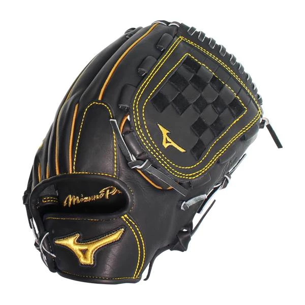 Brand new ✨ Mizuno Pro 12" Baseball Glove: GMP2BK-100DT Black, Yellow ✔️ 2 Brand new ✨ Mizuno Pro 12" Baseball Glove: GMP2BK-100DT Black, Yellow ✔️ - Image 2