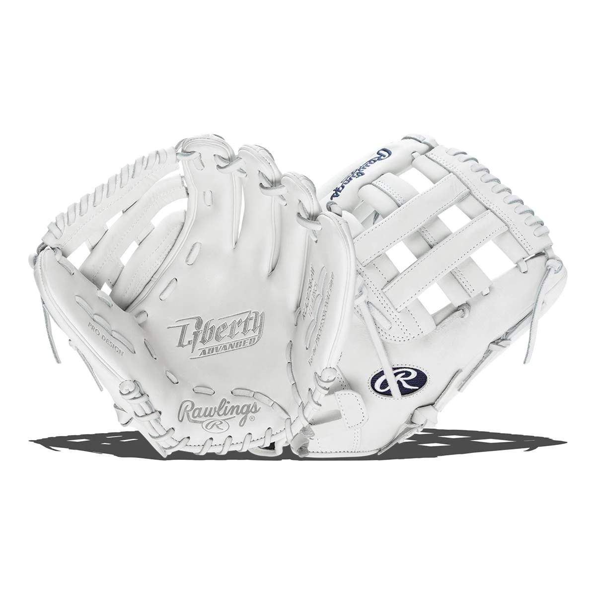 Promo 🛒 Rawlings Liberty Advanced 12.25" Fastpitch Softball Glove: RLA207SB-6W Navy, White ❤️ 1 Promo 🛒 Rawlings Liberty Advanced 12.25" Fastpitch Softball Glove: RLA207SB-6W Navy, White ❤️