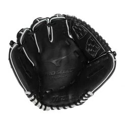 Flash Sale ⭐ Mizuno Pro Select 12.5" Fastpitch Softball Glove: GPSF1250BK Black, White 🎁 -Deals glovegear Store 4dee 11 21 mizuno pro select 12 5 fastpitch softball glove gpsf1250bk 30759 6 l