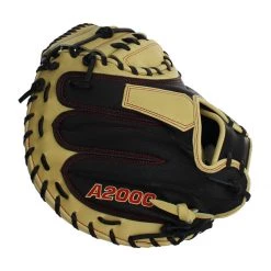 Budget ⌛ Wilson A2000 SuperSkin M2 33.5" Baseball Catcher's Mitt: WBW100117335 Black, Tan ✔️ -Deals glovegear Store 50a3 09 20 wilson a2000 superskin m2 33 5 baseball catchers mitt wbw100117335 33620 5 l