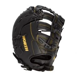 Best deal 🔥 Worth Player Series 13" Slow Pitch First Base Mitt: WPL130-FB Black, Gold 🔔 -Deals glovegear Store 50c1 10 21 worth player series 13 slow pitch first base mitt wpl130 fb 33939 14 l