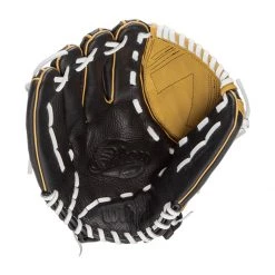 Hot Sale ๐ Wilson A500 Siren 12.5" Youth Fastpitch Softball Glove: WBW100422125 Black, Tan ๐