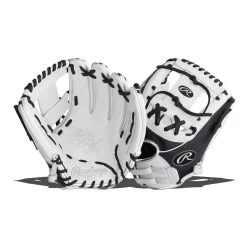 Wholesale 🔥 Rawlings Heart of the Hide Speed Shell 11.75" Fastpitch Softball Glove: PRO715SB-2WSS Black, White 🎁