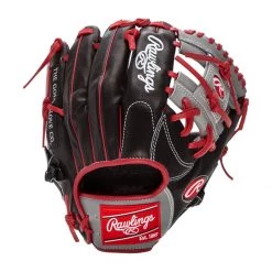 Flash Sale 🔔 Rawlings HOH Mark of a Pro 11.25" Baseball Glove: SPNP2-2BG Black, Grey, Red ❤️ -Deals glovegear Store 5260 12 21 rawlings hoh mark of a pro 11 25 baseball glove spnp2 2bg 34315 7 l