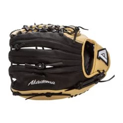 Discount ✨ Akadema ProSoft Select Series 12.75" Baseball Glove: ASF421 Black, Tan ⭐ -Deals glovegear Store 531c 12 21 akadema prosoft select series 12 75 baseball glove asf421 35375 5 l