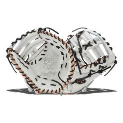 New โ๏ธ Rawlings Heart of the Hide 13.00" Fastpitch First Base Mitt: PRODCTSBW Black, White โค๏ธ