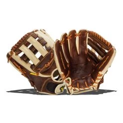 Hot Sale 🔥 Mizuno Classic Pro Soft 12" Fastpitch Softball Glove: GCF1200F3 Brown, White 👏
