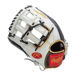 Brand new ❤️ Rawlings Encore 12.25" Baseball Glove: EC1225-6BW White 🧨 -Deals glovegear Store 54a6 10 21 rawlings encore 12 25 baseball glove ec1225 6bw 31909 10 l