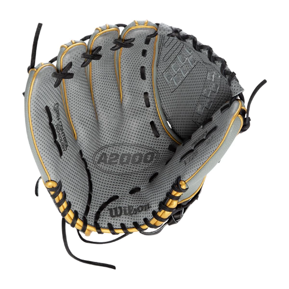 Outlet π Wilson A2000 SuperSkin V125 Spin Control 12.5" Fastpitch Softball Glove: WBW100441125 Black, Gold, Grey β€οΈ 1 Outlet π Wilson A2000 SuperSkin V125 Spin Control 12.5" Fastpitch Softball Glove: WBW100441125 Black, Gold, Grey β€οΈ
