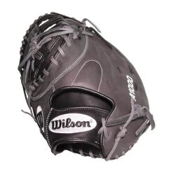 Best Sale 🔔 Wilson A1000 1620 12.5" Baseball First Base Mitt: WBW100140125 Black, Grey ✔️ -Deals glovegear Store 5564 03 21 wilson a1000 1620 12 5 baseball first base mitt wbw100140125 34275 13 l