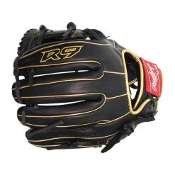 Deals 😀 Rawlings R9 11.5" Baseball Glove: R9314-2BG Black, Gold ✨ -Deals glovegear Store 5565 11 20 rawlings r9 11 5 baseball glove r9314 2bg 33541 5 l