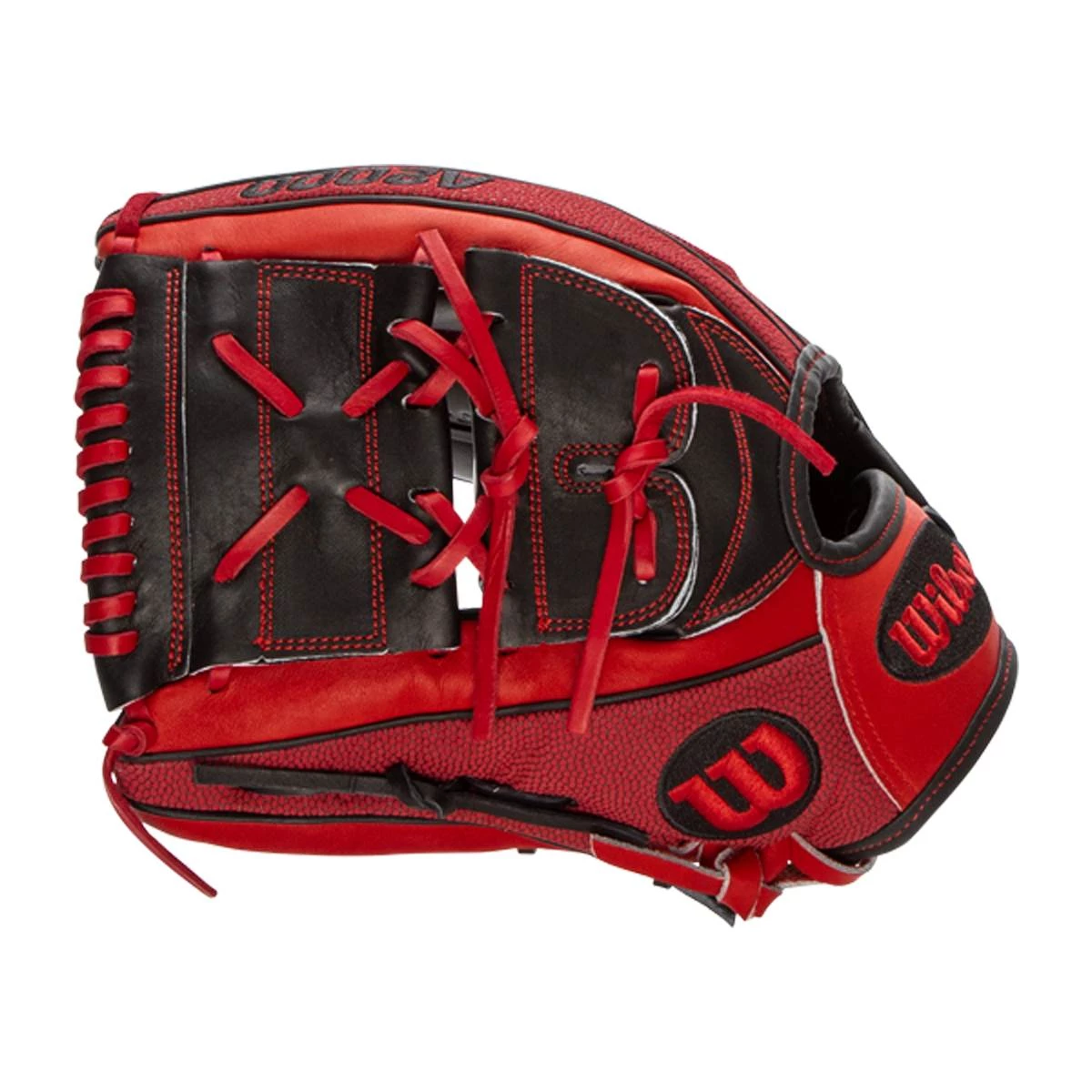 Wholesale 🛒 Wilson A2000 SuperSkin 12.25" Monica Abbott Fastpitch Softball Glove: WTA20RF18MA14GM Black, Red ✨ 4 Wholesale 🛒 Wilson A2000 SuperSkin 12.25" Monica Abbott Fastpitch Softball Glove: WTA20RF18MA14GM Black, Red ✨ - Image 4
