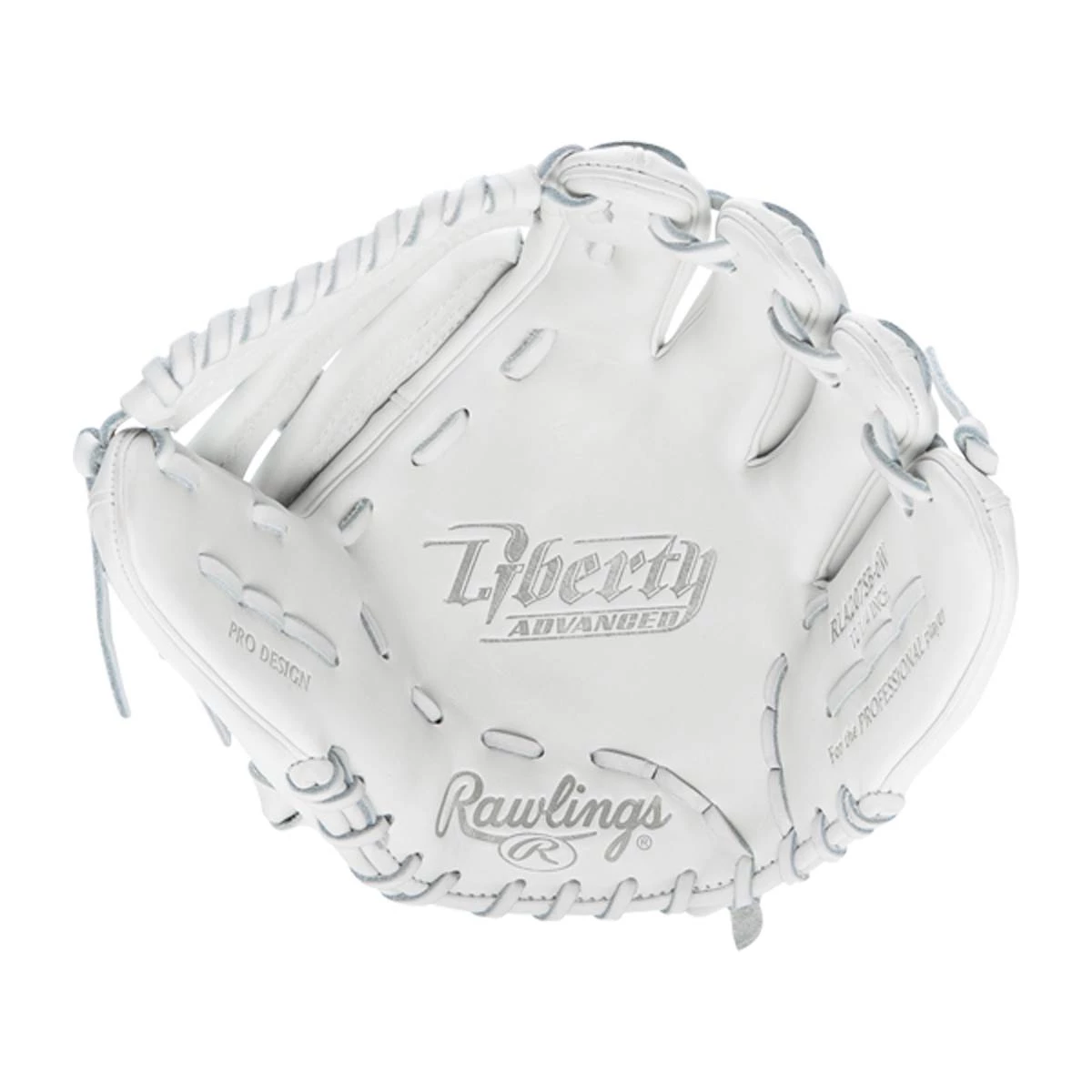 Promo 🛒 Rawlings Liberty Advanced 12.25" Fastpitch Softball Glove: RLA207SB-6W Navy, White ❤️ 6 Promo 🛒 Rawlings Liberty Advanced 12.25" Fastpitch Softball Glove: RLA207SB-6W Navy, White ❤️ - Image 6
