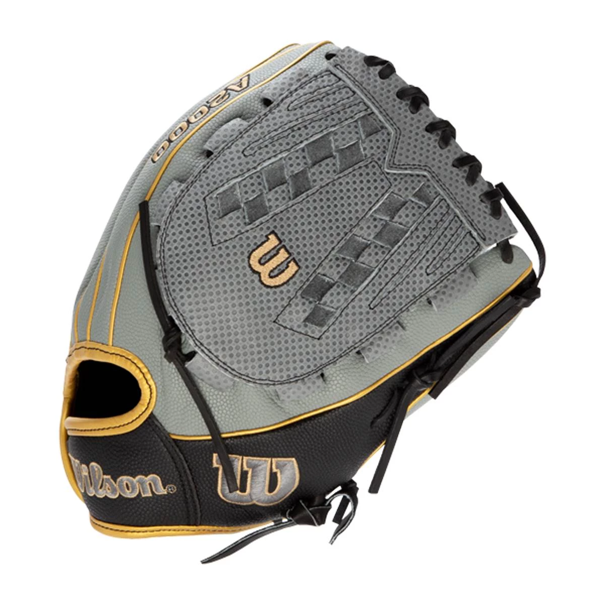 Outlet π Wilson A2000 SuperSkin V125 Spin Control 12.5" Fastpitch Softball Glove: WBW100441125 Black, Gold, Grey β€οΈ 10 Outlet π Wilson A2000 SuperSkin V125 Spin Control 12.5" Fastpitch Softball Glove: WBW100441125 Black, Gold, Grey β€οΈ - Image 10
