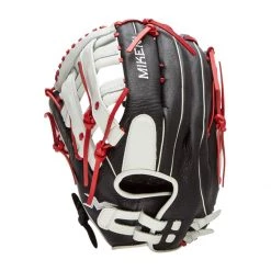 Buy ❤️ Miken Player Series 15" Slow Pitch Softball Glove: PS150-PH Black, Red, White ✨ -Deals glovegear Store 58e0 10 21 miken player series 15 slow pitch softball glove ps150 ph 31200 8 l