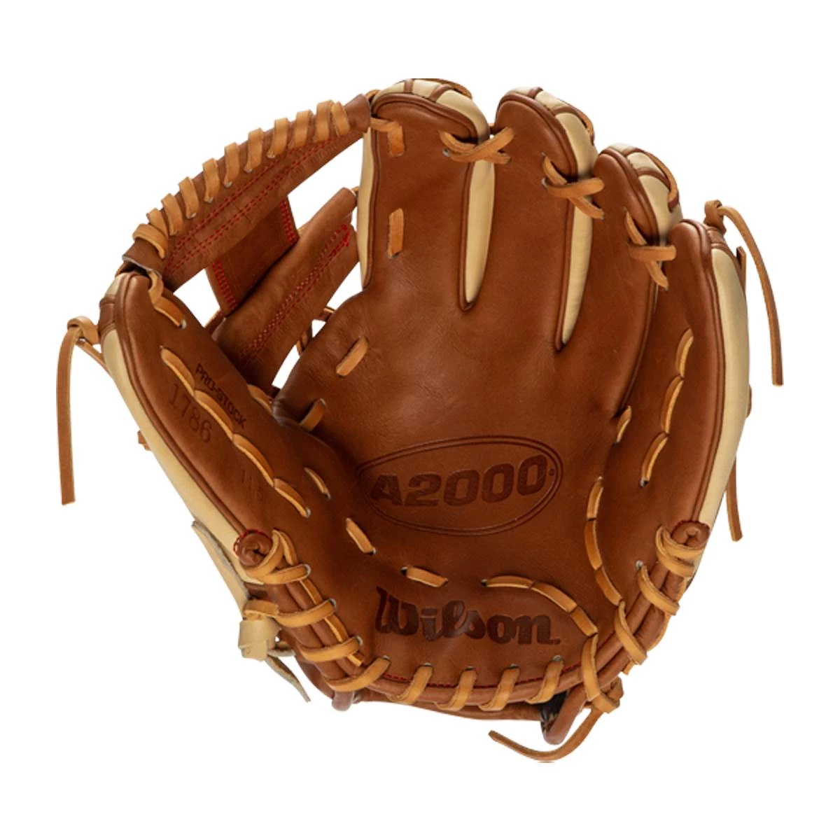 New π Wilson A2000 1786 11.5" Baseball Glove: WBW100390115 Brown, Tan π 2 New π Wilson A2000 1786 11.5" Baseball Glove: WBW100390115 Brown, Tan π - Image 2