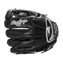 Promo ✨ Rawlings Encore 11.25" Baseball Glove: EC1125-20B Black, Grey, Silver 👏 -Deals glovegear Store 5aa0 12 21 rawlings encore 11 25 baseball glove ec1125 20b 34588 5 l