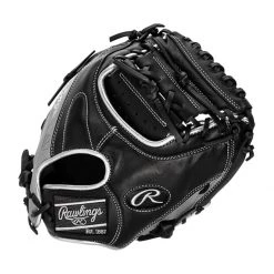 Flash Sale 👍 Rawlings Encore 32" Baseball Catcher's Mitt: ECCM32-23B Black, Grey, Silver ⭐ -Deals glovegear Store 5b28 12 21 rawlings encore 32 baseball catchers mitt eccm32 23b 34592 3 l