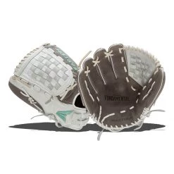 Buy 🎉 Easton Fundamental 12.5" Fastpitch Softball Glove: FMFP125 Grey, Teal, White ⌛ -Deals glovegear Store 621a 11 21 easton fundamental 12 5 fastpitch softball glove fmfp125 35286 015 l