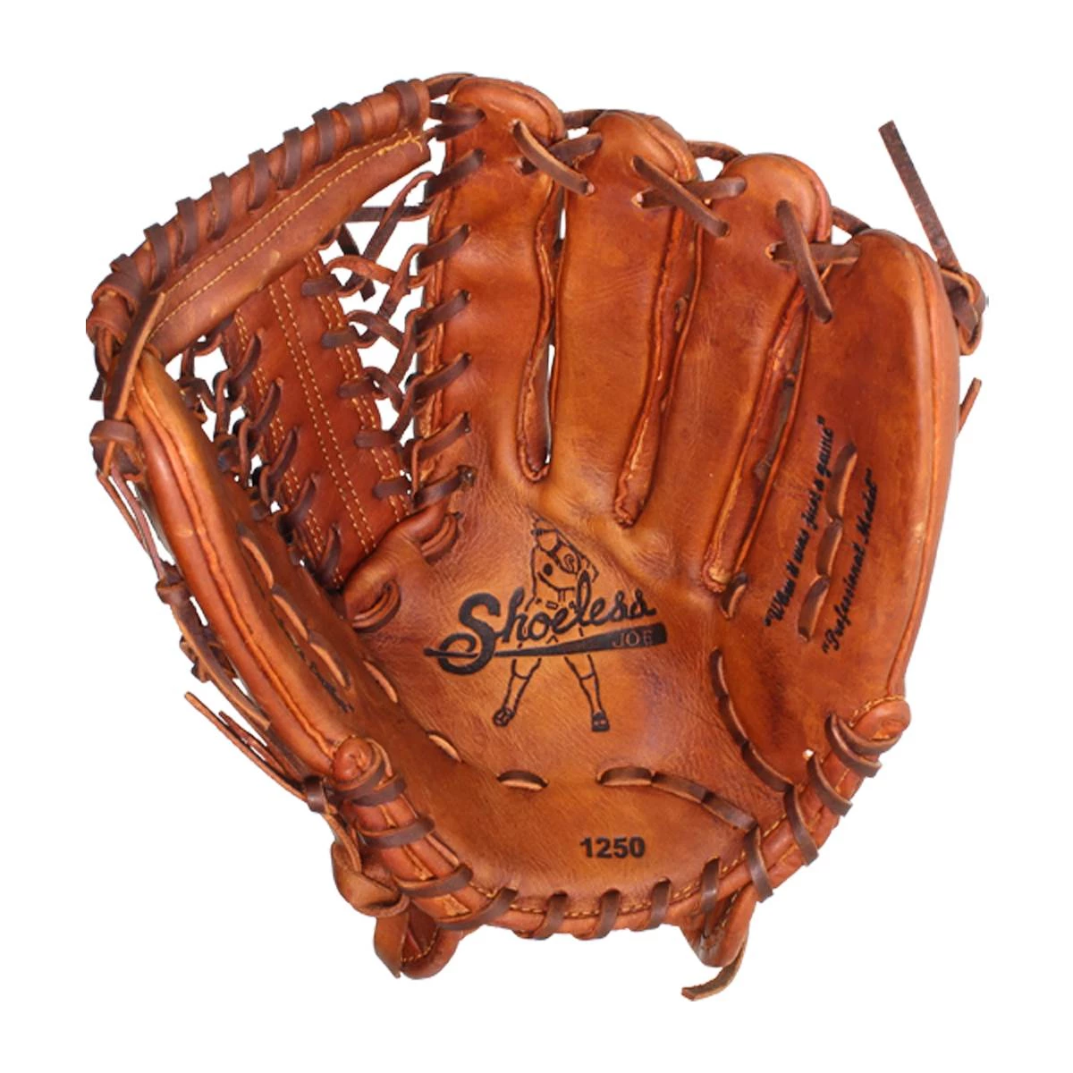 Hot Sale โ๏ธ Shoeless Joe Professional 12.5" Baseball Glove: 1250MT Brown ๐ 9 Hot Sale โ๏ธ Shoeless Joe Professional 12.5" Baseball Glove: 1250MT Brown ๐ - Image 9