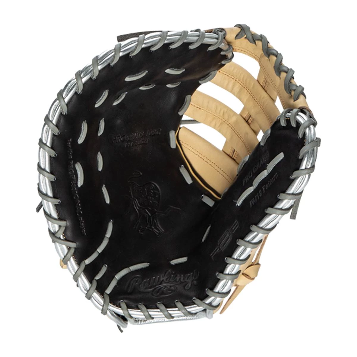 Cheapest 🛒 Rawlings Heart of the Hide R2G 12.5" Baseball First Base Mitt: PRORFM18-10BC Black, Tan 👍 2 Cheapest 🛒 Rawlings Heart of the Hide R2G 12.5" Baseball First Base Mitt: PRORFM18-10BC Black, Tan 👍 - Image 2