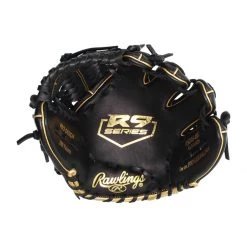 New 🤩 Rawlings R9 11.75" Baseball Glove: R9205-4BG Black, Gold ✨ -Deals glovegear Store 62b4 11 20 rawlings r9 11 75 baseball glove r9205 4bg 33539 6 l