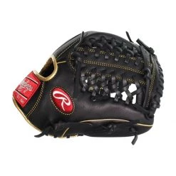 New 🤩 Rawlings R9 11.75" Baseball Glove: R9205-4BG Black, Gold ✨ -Deals glovegear Store 62f8 11 20 rawlings r9 11 75 baseball glove r9205 4bg 33539 4 l