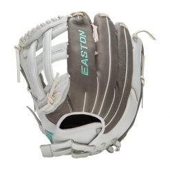 New ⌛ Easton Fundamental 13" Fastpitch First Base Mitt: FMFP13 Grey, Teal, White ❤️ -Deals glovegear Store 63dd 11 21 easton fundamental 13 fastpitch first base mitt fmfp13 35287 9 l