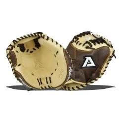 New ✨ Akadema Precision Series Praying Mantis 33" Catcher's Mitt: APM241 Brown, Tan ✔️ -Deals glovegear Store 66dc 08 18 9279 l