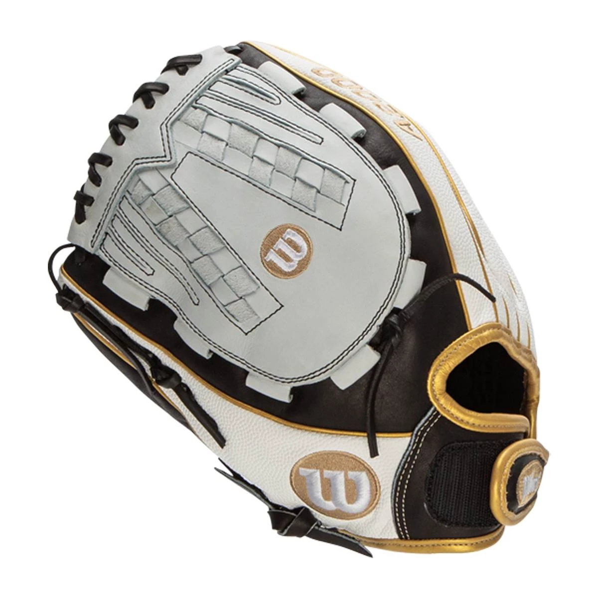 Top 10 👍 Wilson A2000 SuperSkin 12.5" Fastpitch Softball Glove: WTA20RF19V125SS Black, White ❤️ 3 Top 10 👍 Wilson A2000 SuperSkin 12.5" Fastpitch Softball Glove: WTA20RF19V125SS Black, White ❤️ - Image 3