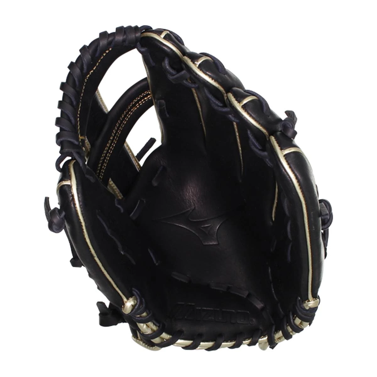 Discount ๐ Mizuno MVP Prime SE 12.5'' Slow Pitch Softball Glove: GMVP1250PSES8 Black/Gold Black, Yellow ๐งจ 8 Discount ๐ Mizuno MVP Prime SE 12.5'' Slow Pitch Softball Glove: GMVP1250PSES8 Black/Gold Black, Yellow ๐งจ - Image 8