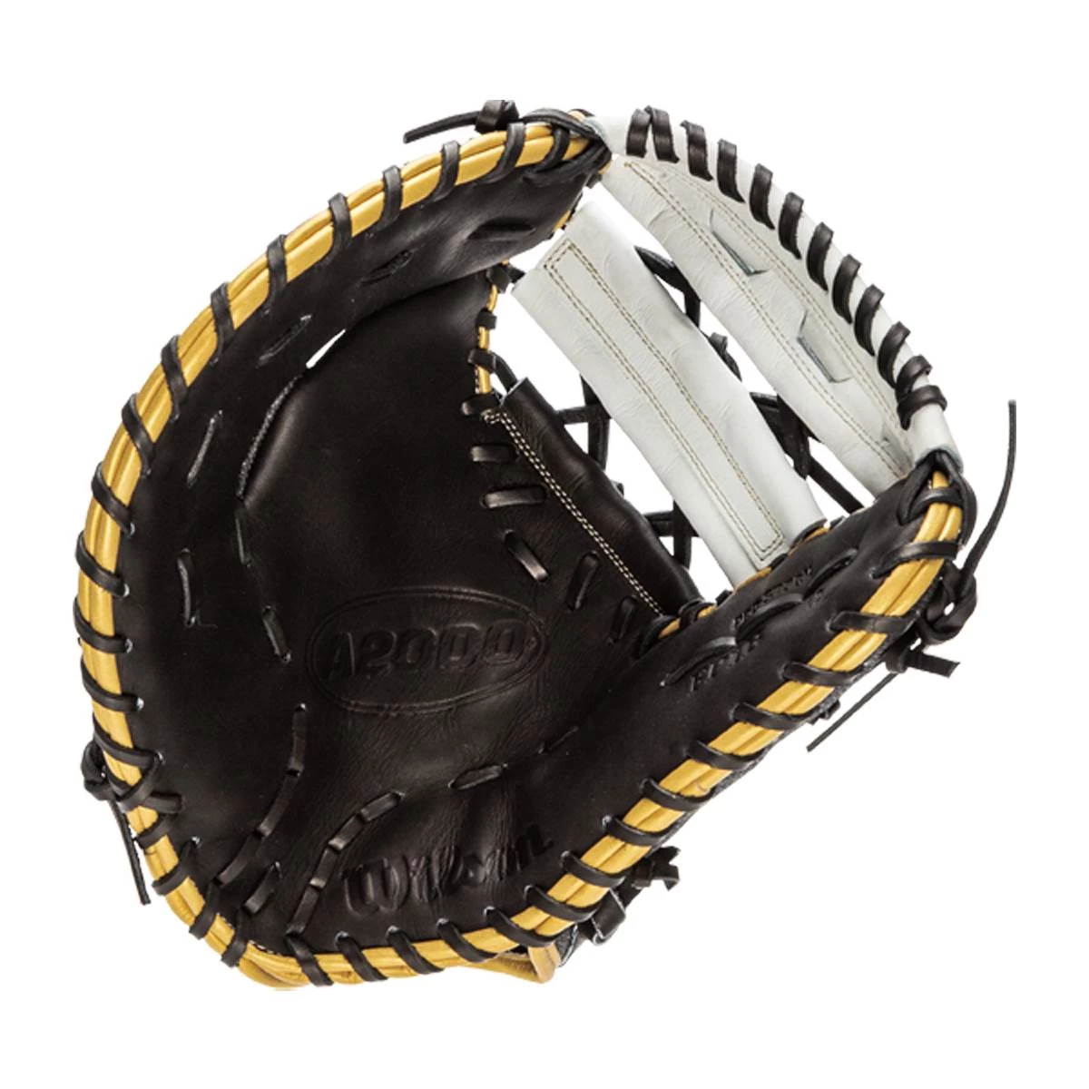 Cheapest 👏 Wilson A2000 SuperSkin 12" Fastpitch Softball First Base Mitt: WTA20RF19FP1BSS Black, White ✨ 2 Cheapest 👏 Wilson A2000 SuperSkin 12" Fastpitch Softball First Base Mitt: WTA20RF19FP1BSS Black, White ✨ - Image 2